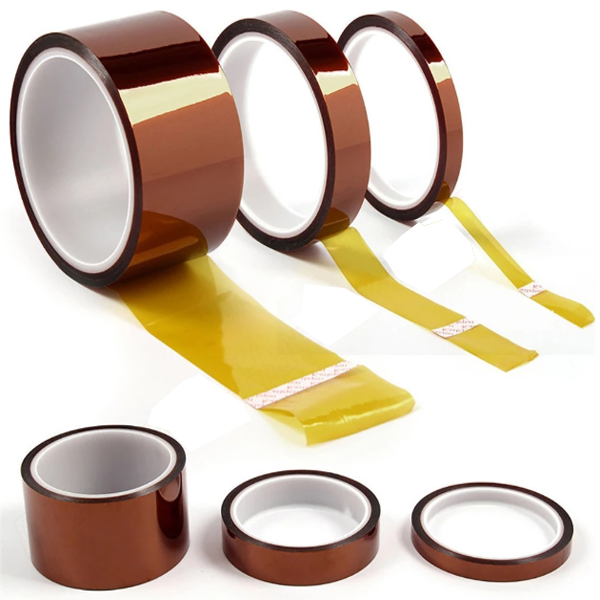 Băng dính PI 20mm x33m (Băng keo chịu nhiệt Kapton Rộng 20mm)