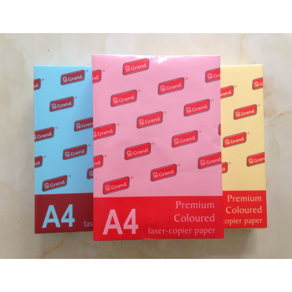 Giấy in màu Grand A4 80gsm