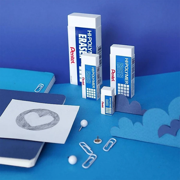 Gôm tẩy chì Pentel  ZEH05 (trung)/ZEH03 (nhỏ)