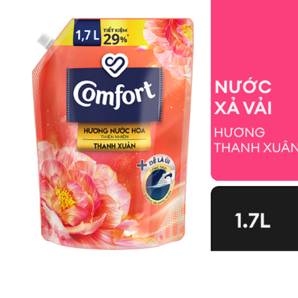COMFORT chống nhăn hương thanh xuân túi 1.7L