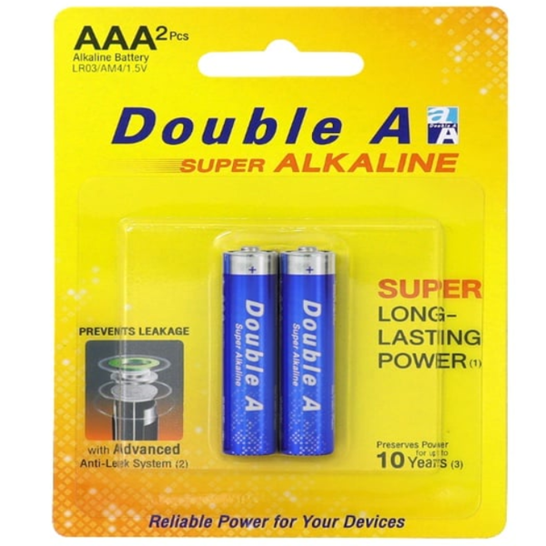 Pin Double A - 3A