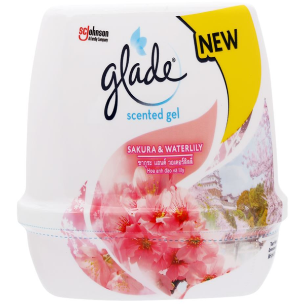 Sáp thơm Glade hoa anh đào lyli 180g