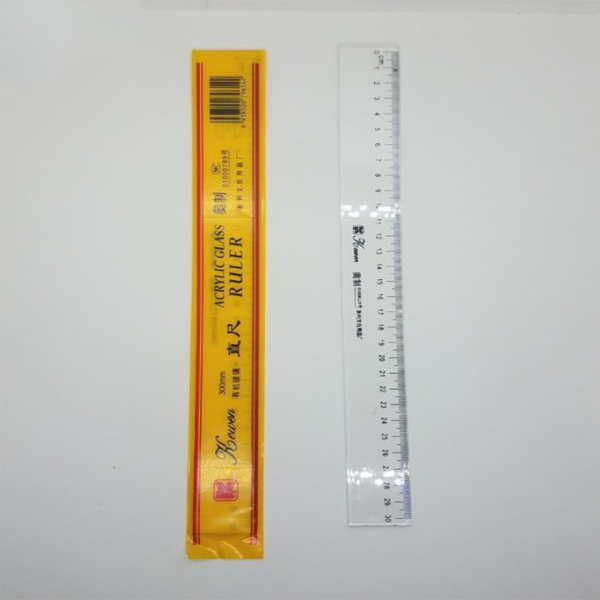 Thước kẻ mica Kewen 30cm