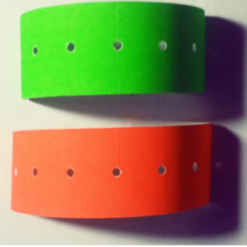 Băng dính ghi giá màu xanh lá