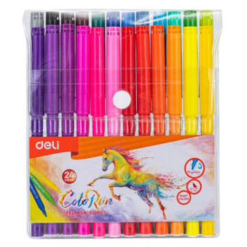 Bút dạ nước 18 màu - Deli C10013