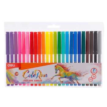 Bút dạ nước 24 màu - Deli C10023