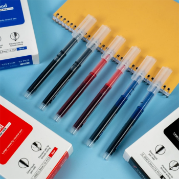 Bút gel mực lỏng VL-058 0.5 đen (Hộp 12 cái)