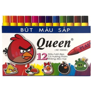 Bút sáp màu Queen WCR-012 (Hộp 12 màu)