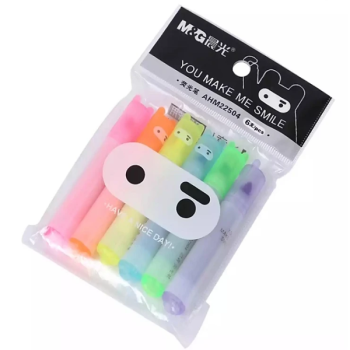 Dấu dòng AHM22504 bộ 6 màu (Hộp 24 vỉ)