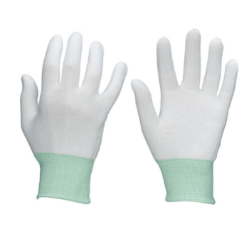 Găng tay không phủ trắng