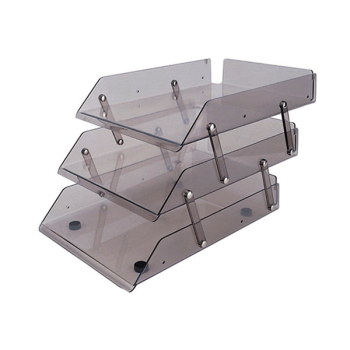 Khay 3 tầng mica deli 9203