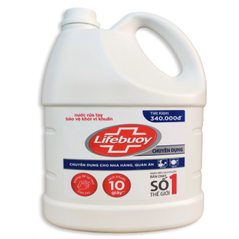 Nước rửa tay Lifebuoy chuyên dùng (Chai 4kg)