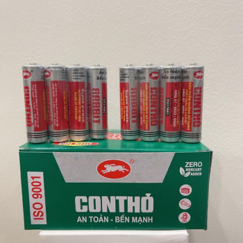 Pin 3A con thỏ R6P (Hộp 20 đôi)