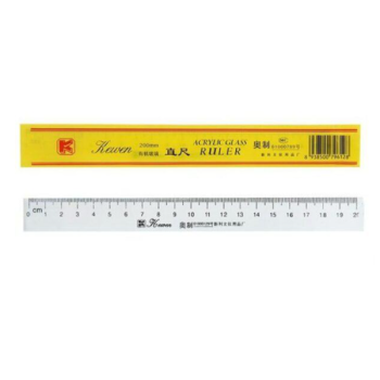 Thước kẻ mica Kewen 20cm